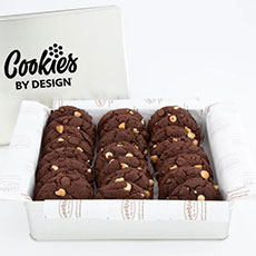 TIN24-WCC - Tin of Two Dozen Decadent Chocolate Gourmet Cookies